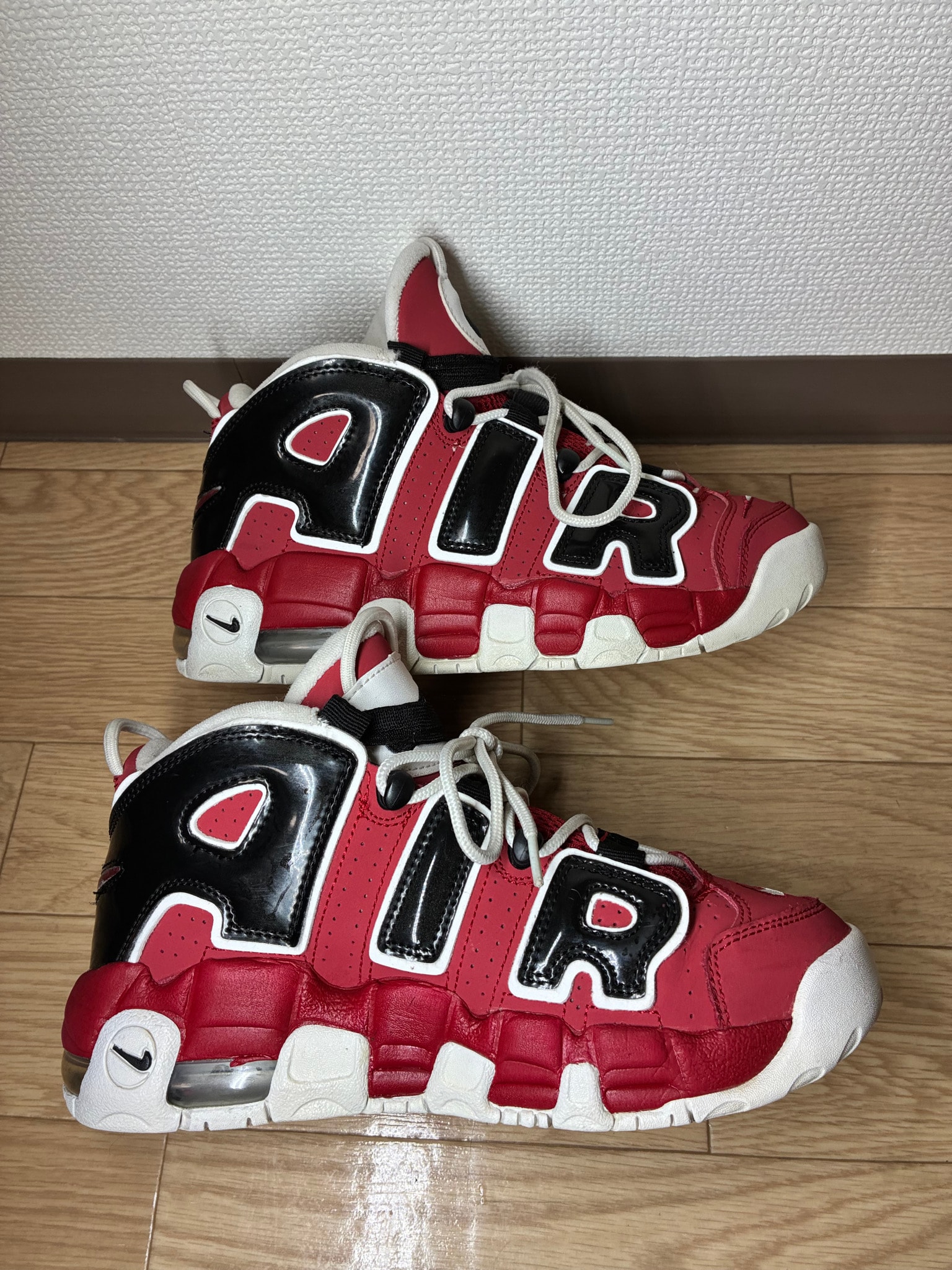 Nike GS Air More Uptempo ’96 "Varsity Red/White/Black" (2016)