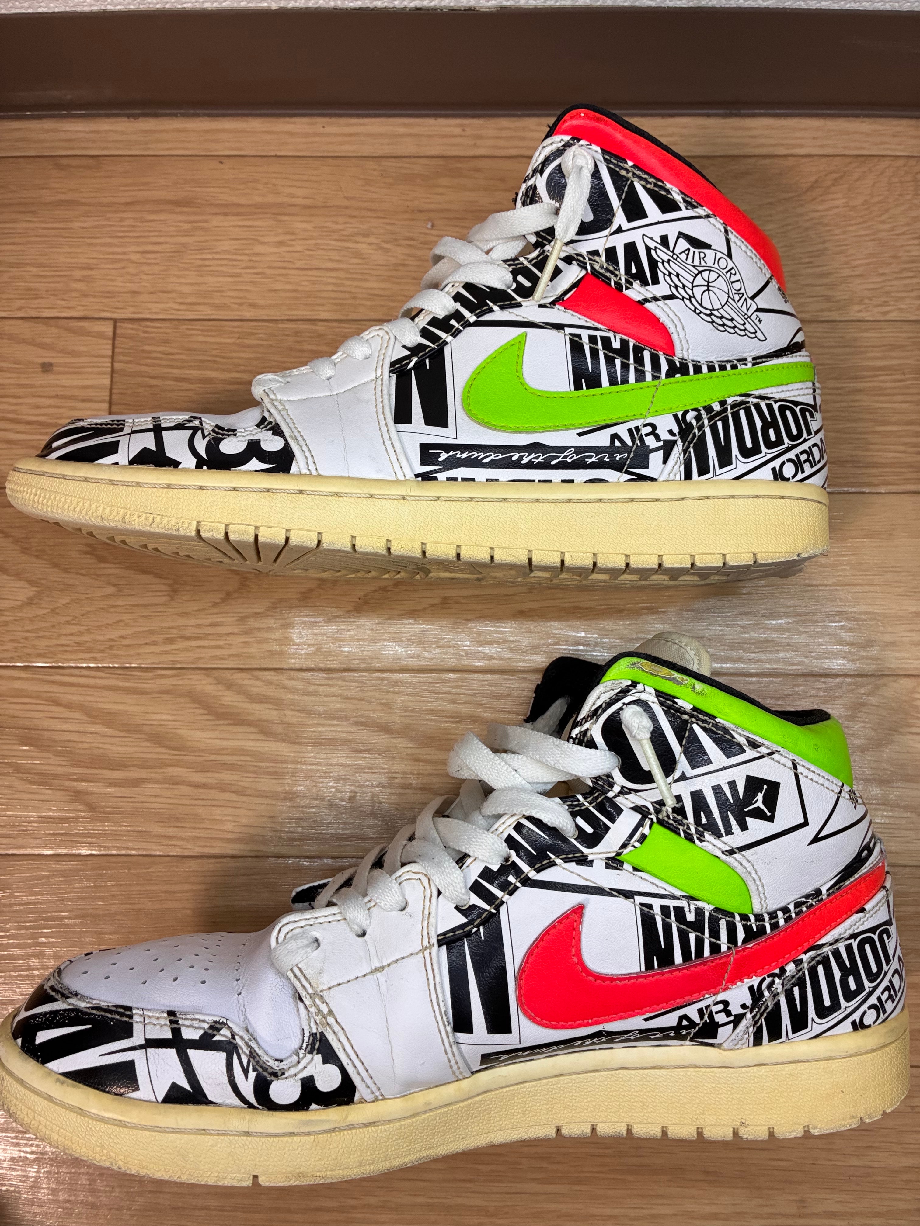 Nike Air Jordan 1 Mid "All Over Logos"