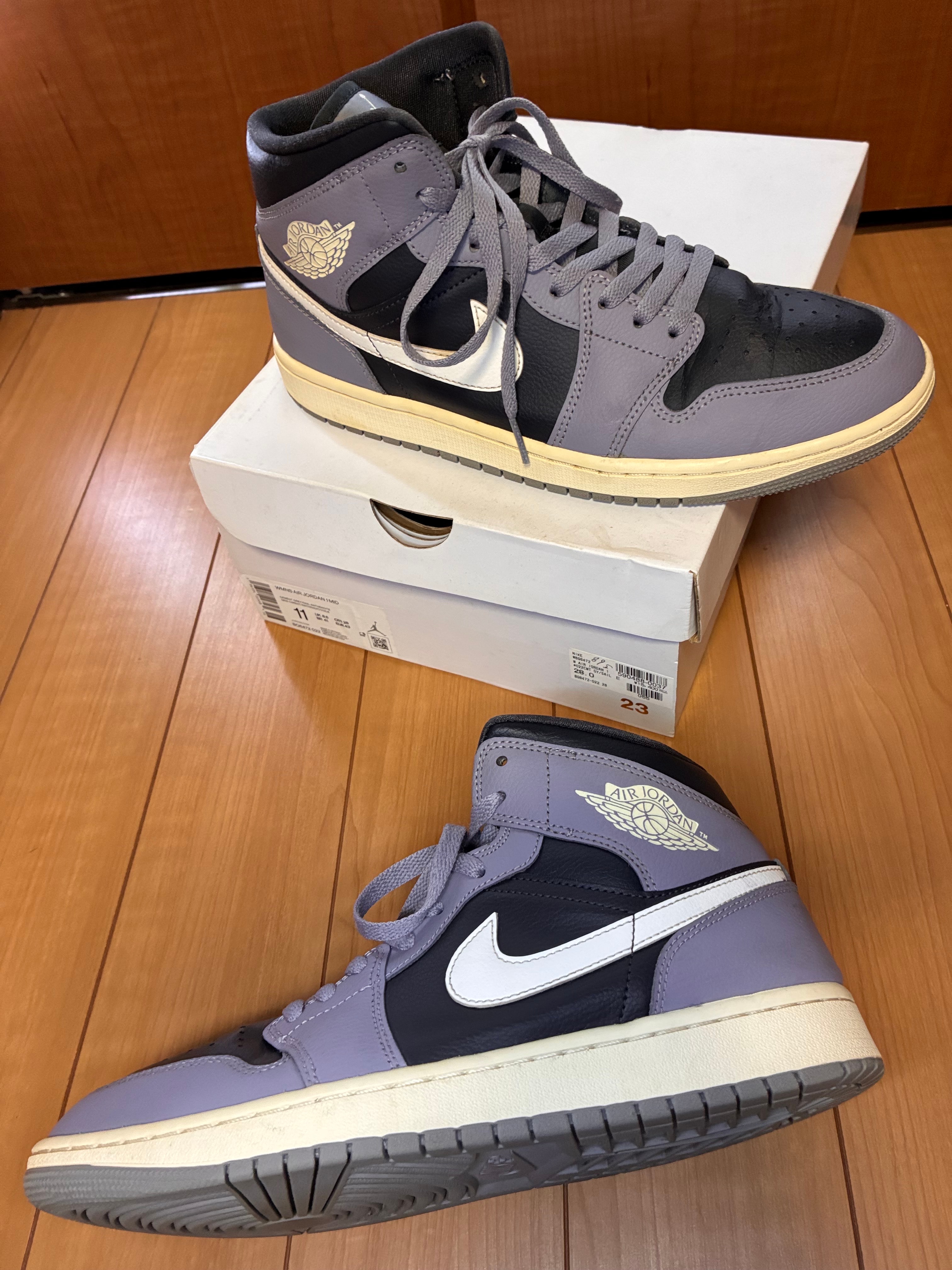 Nike Women's Air Jordan 1 Mid "Cement Grey"