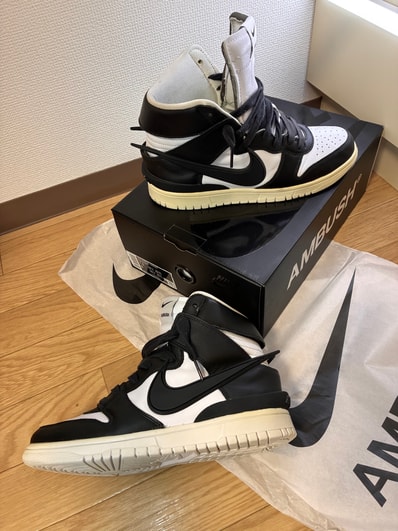 AMBUSH × Nike Dunk High "Black"