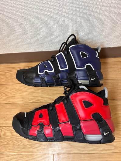 Nike GS Air More Uptempo '96 "Black and University Red"