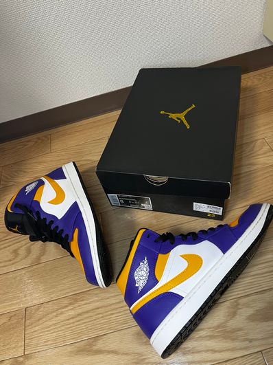 Nike Air Jordan 1 Mid "Lakers"