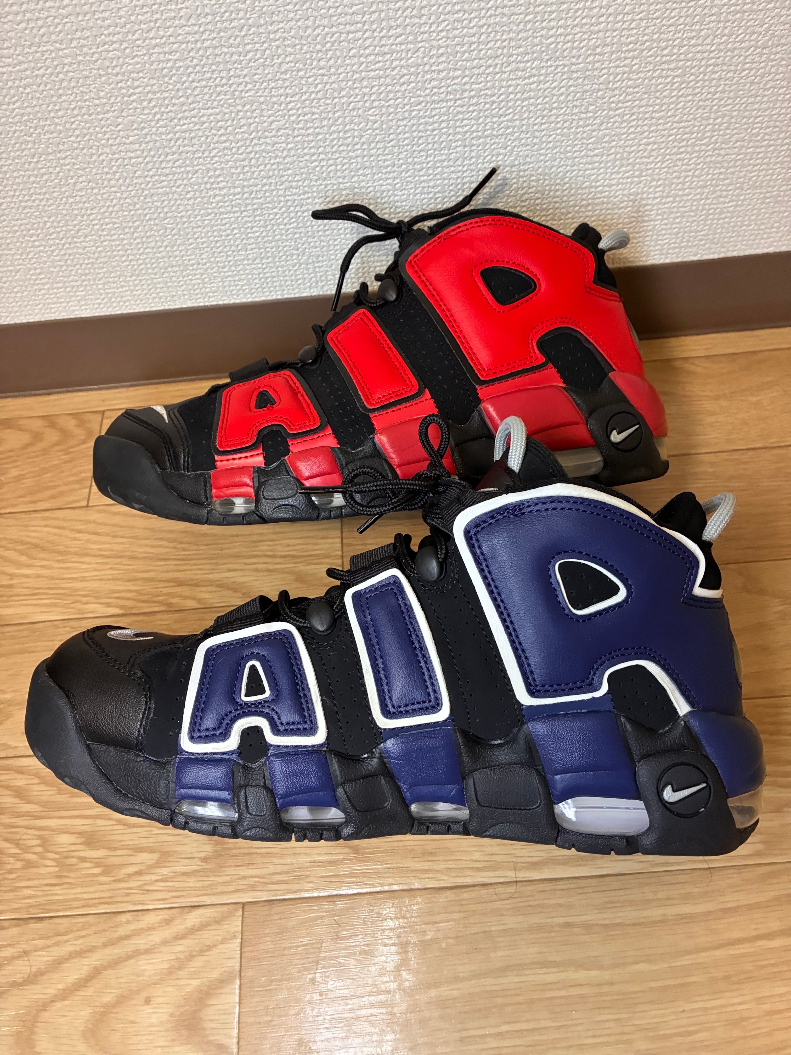 Nike Air More Uptempo '96 "Black and University Red"