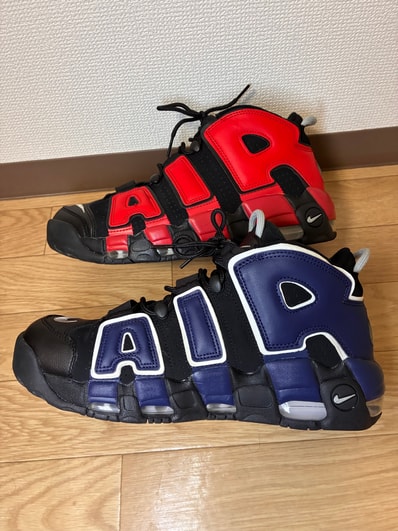 Nike Air More Uptempo '96 "Black and University Red"