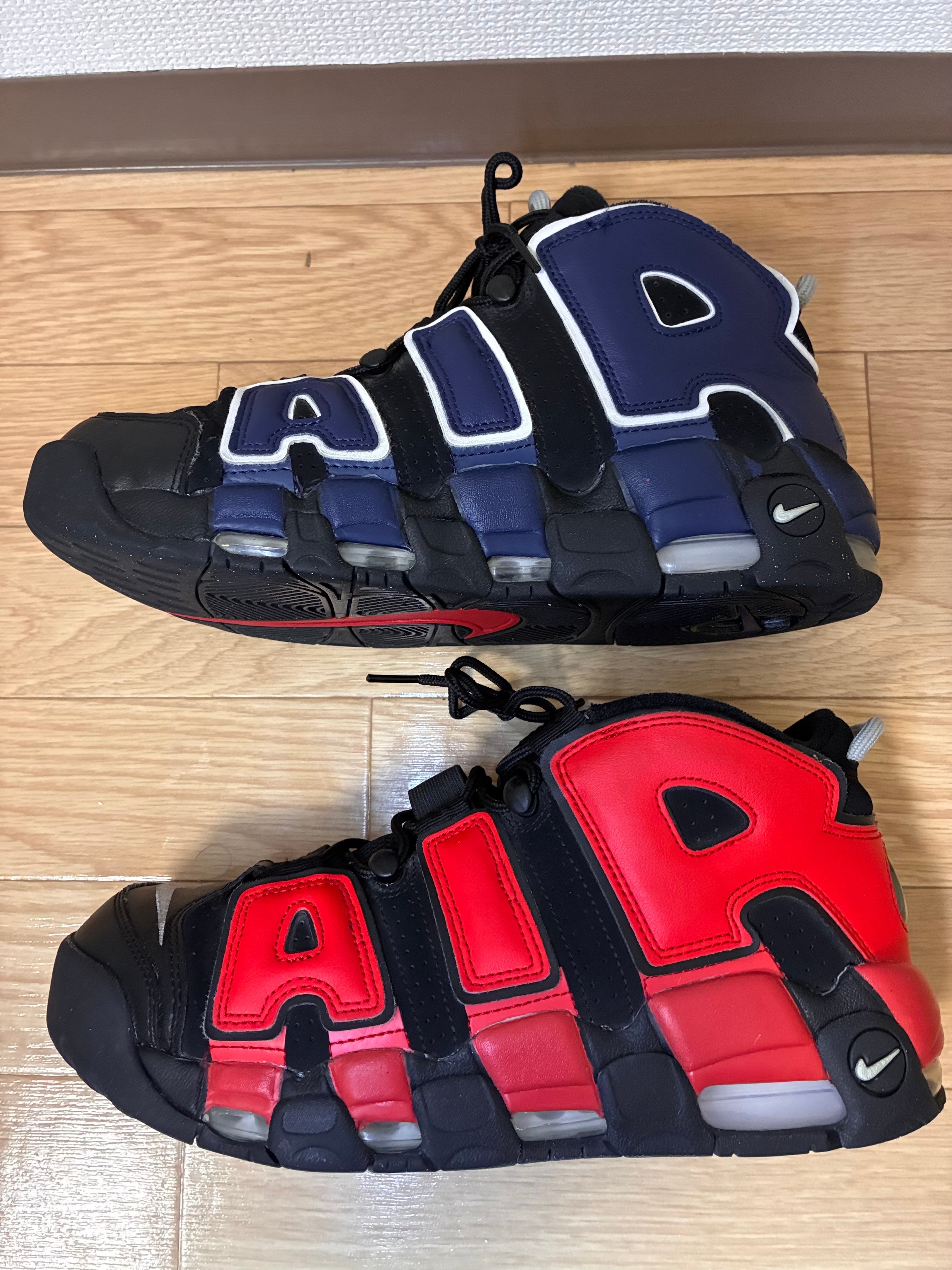 Nike Air More Uptempo '96 "Black and University Red"