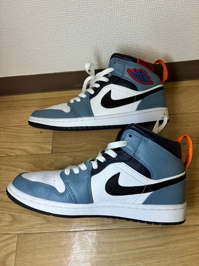 FACETASM × Nike Air Jordan 1 Mid "White/Navy"
