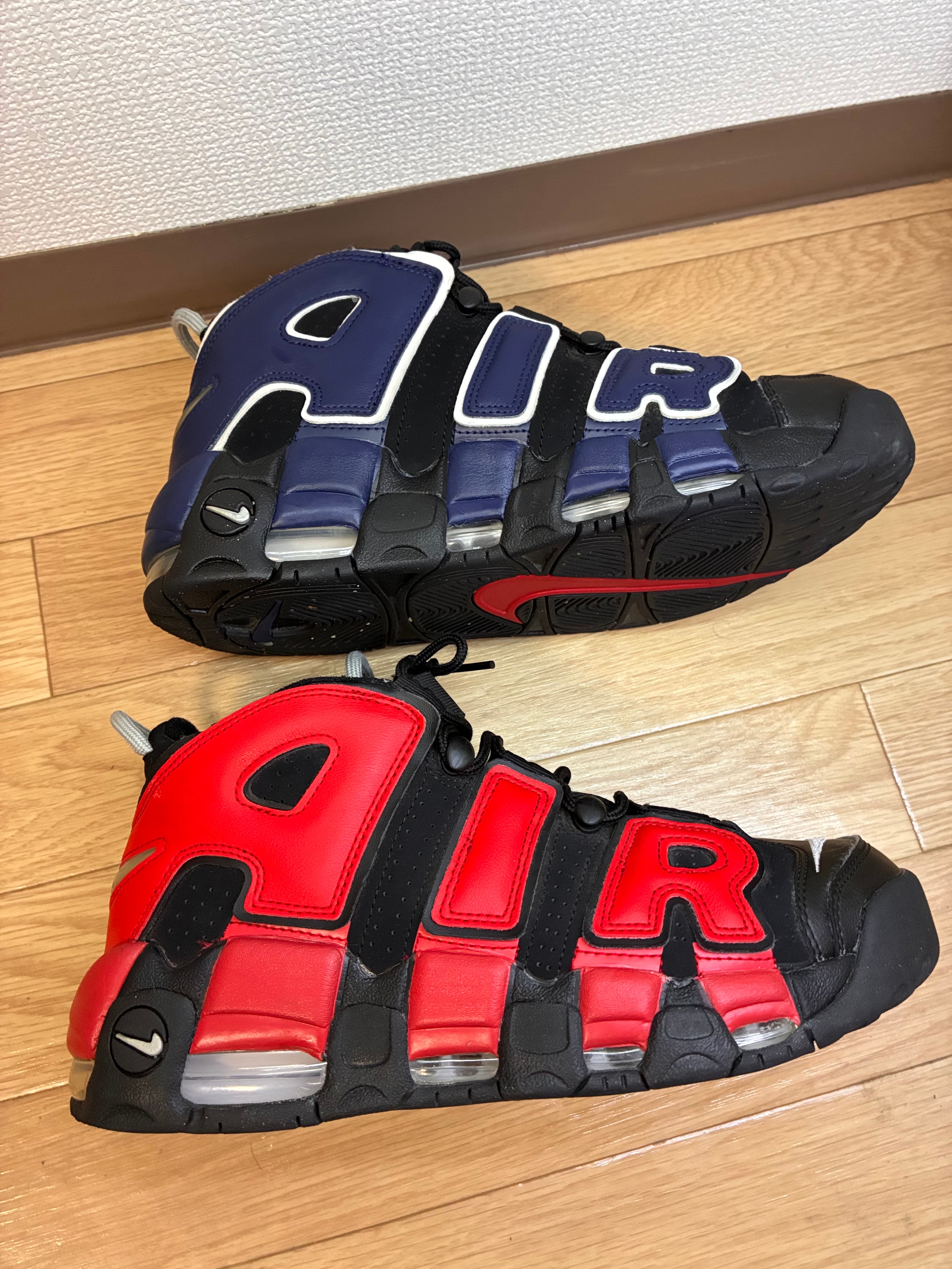 Nike Air More Uptempo '96 "Black and University Red"