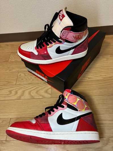 Spider-Man × Nike Air Jordan 1 Retro High OG SP "Spider-Man: Across the Spider-Verse/University Red"