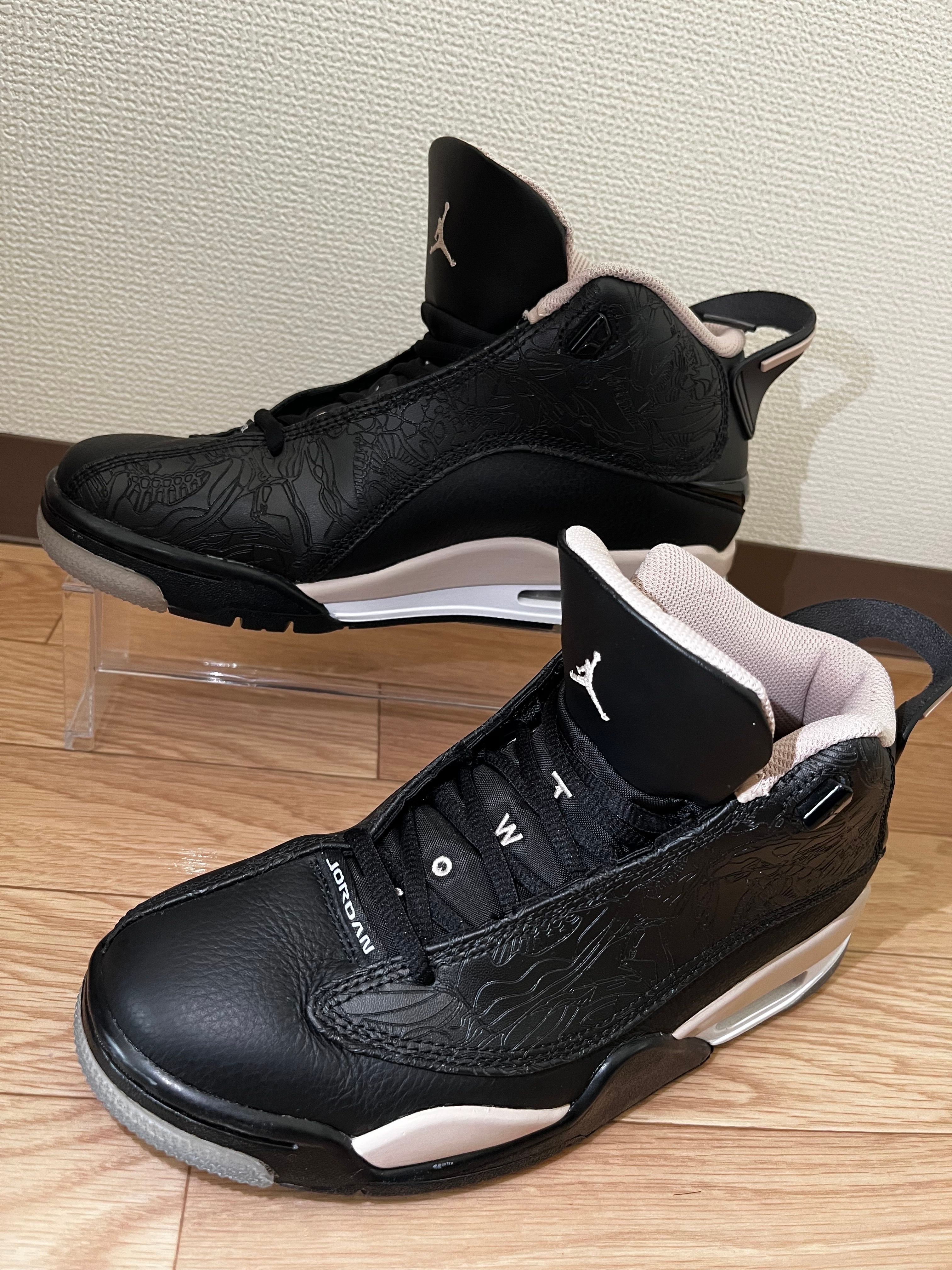 ナイキ エアジョーダン ダブ ゼロ "ブラック/ホワイト/フォッシル ストーン"