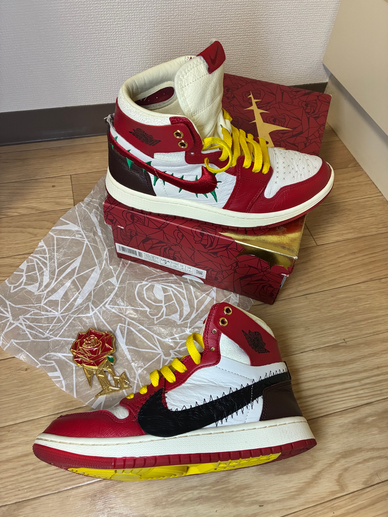 Teyana Taylor × Nike Women's Air Jordan 1 High Zoom CMFT 2 "Gym Red"