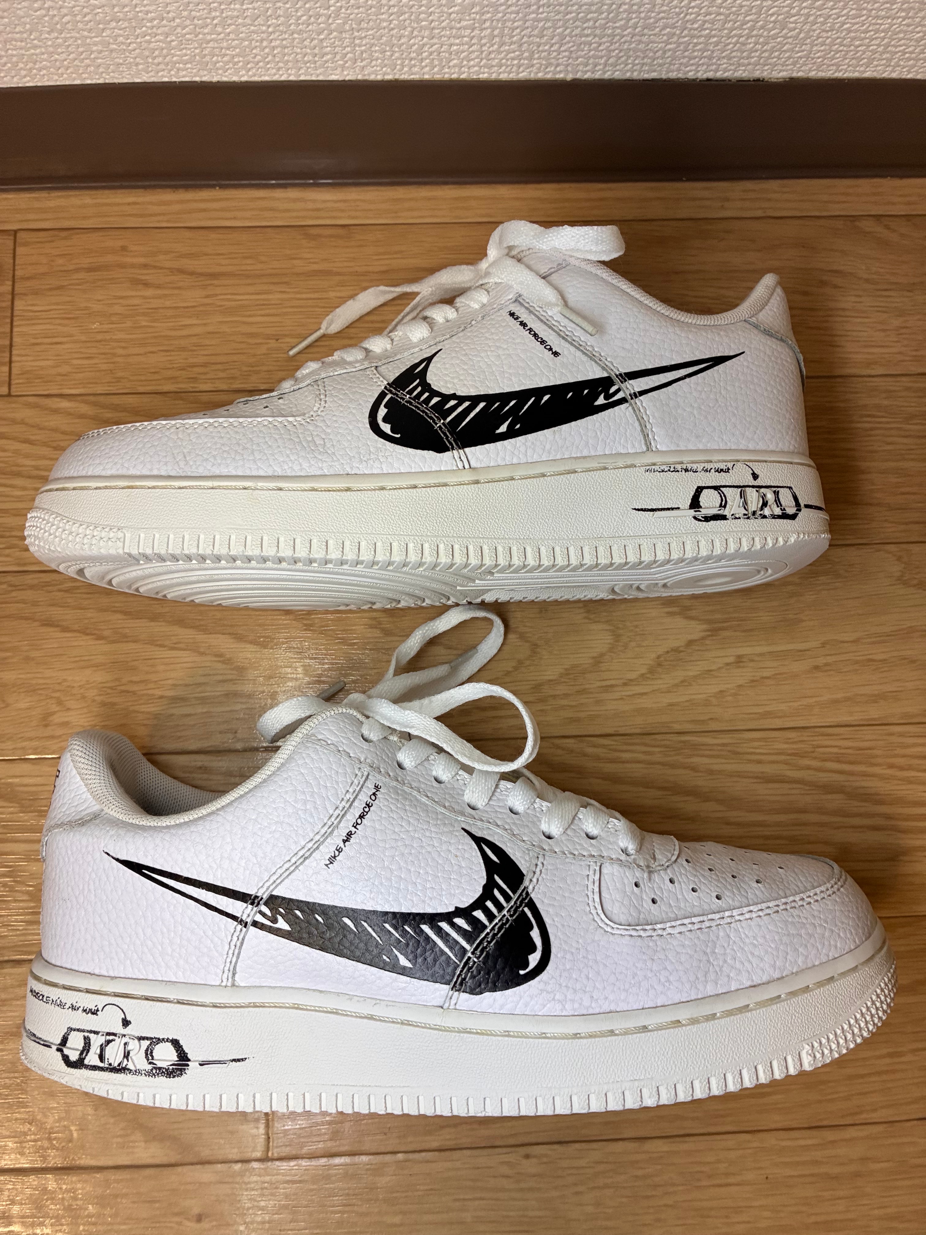 Nike Air Force 1 Low LV8 Utility "Black Sketch"