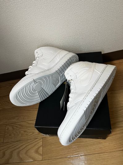 Nike Air Jordan 1 Mid "Triple White"(2020)