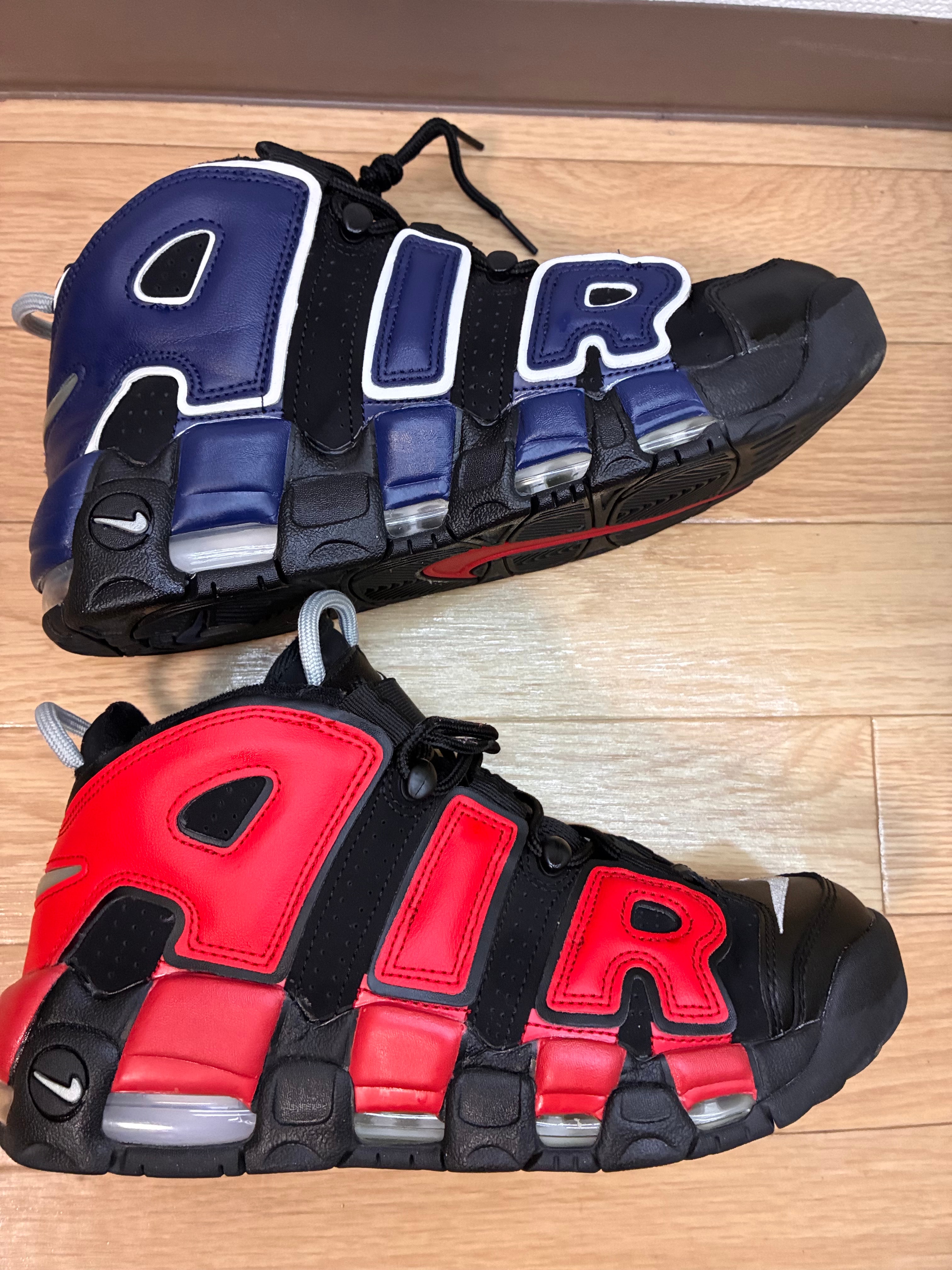 Nike Air More Uptempo '96 "Black and University Red"