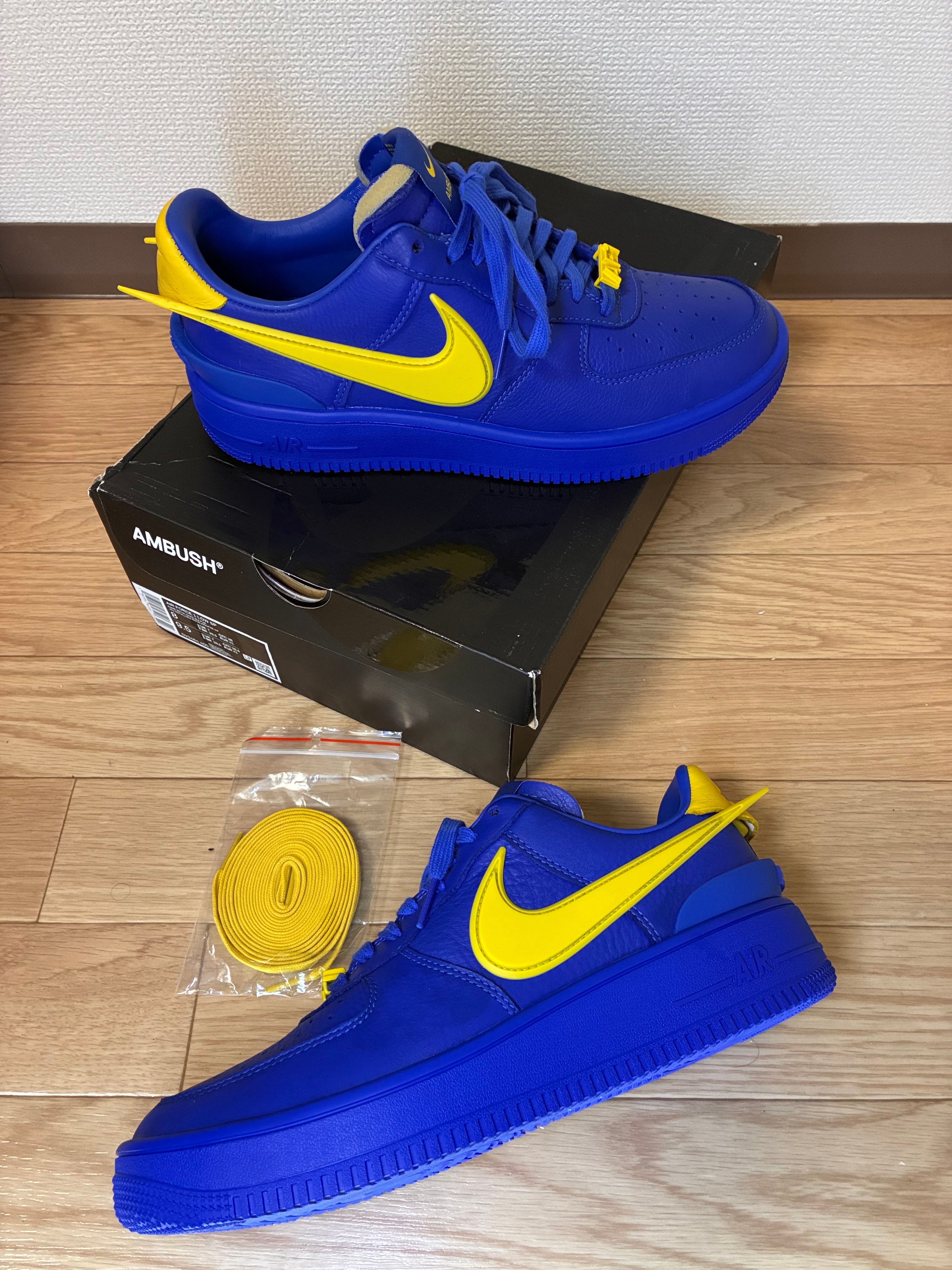 AMBUSH × Nike Air Force 1 Low "Game Royal and Vivid Sulfur"