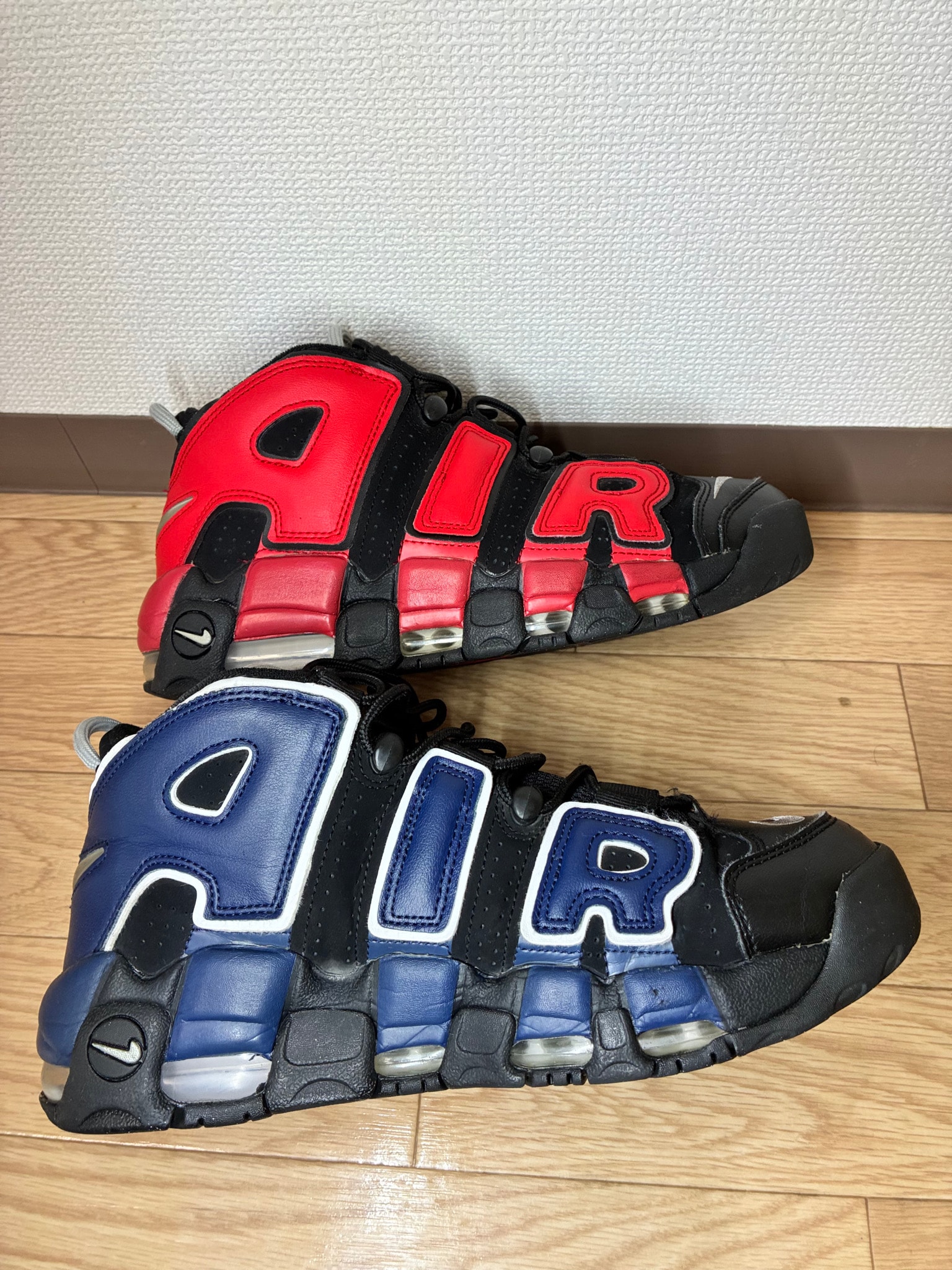Nike Air More Uptempo '96 "Black and University Red"