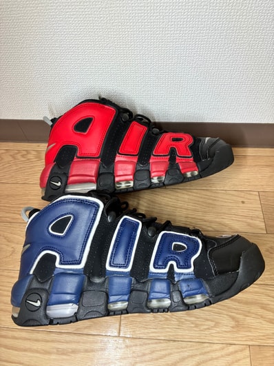 Nike Air More Uptempo '96 "Black and University Red"
