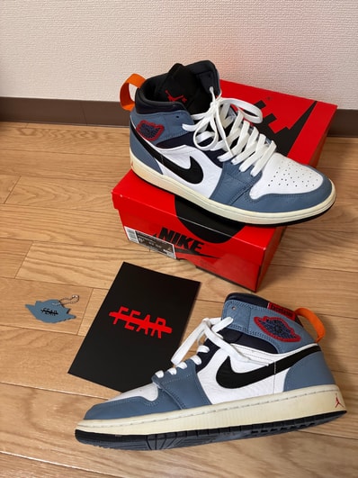 FACETASM × Nike Air Jordan 1 Mid "White/Navy"