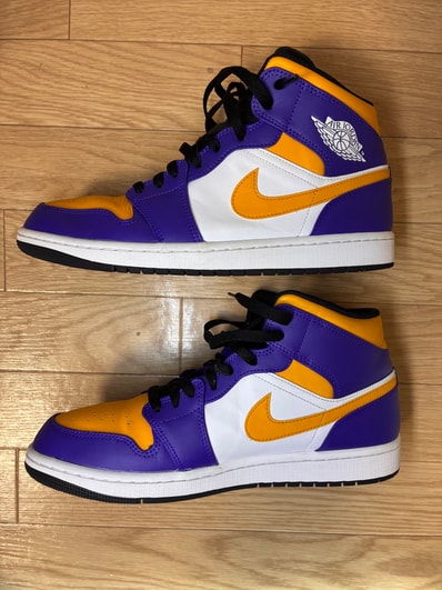 Nike Air Jordan 1 Mid "Lakers"