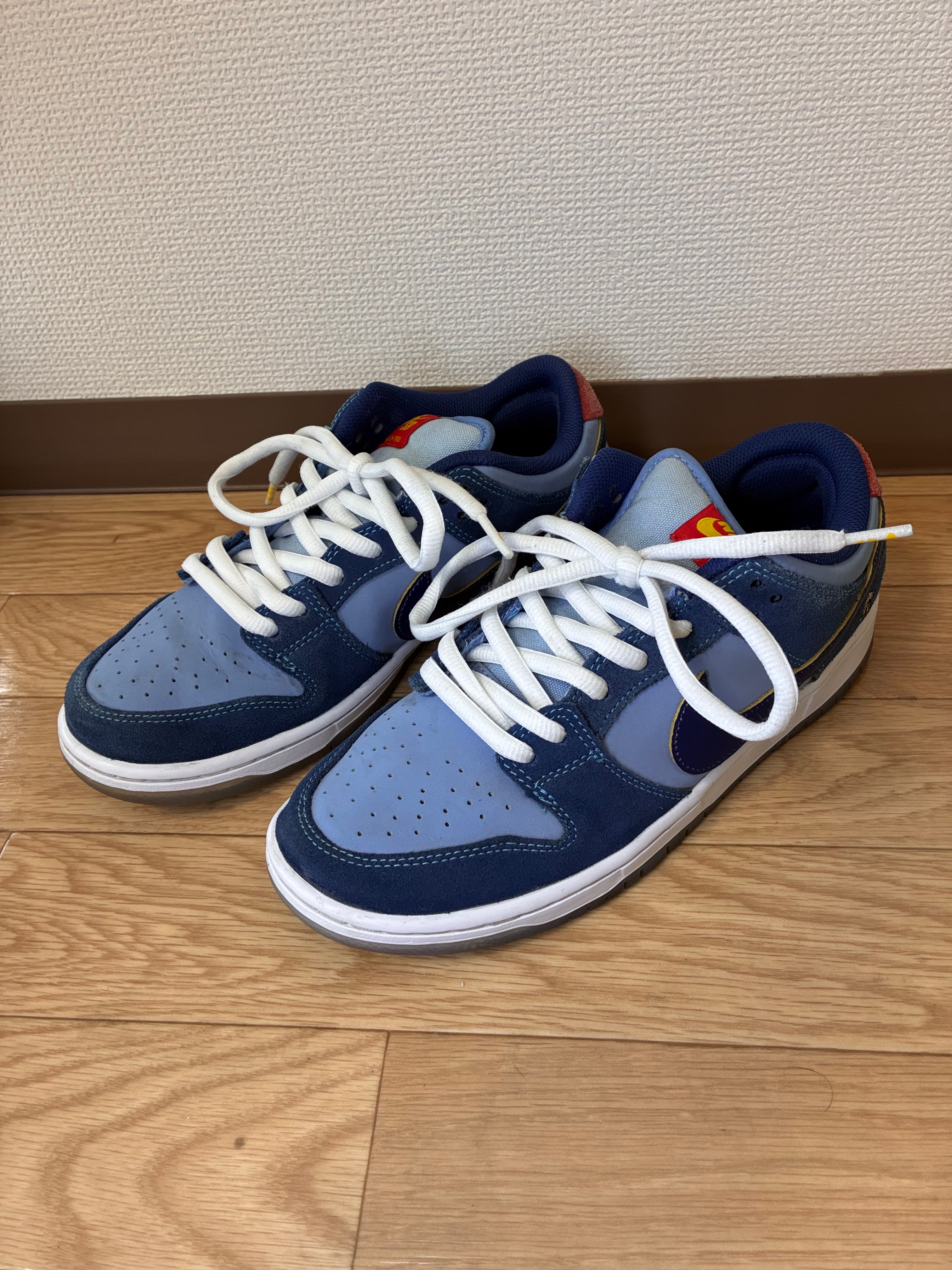 Why So Sad? × Nike SB Dunk Low "Coastal Blue/Speed Yellow-University Red"