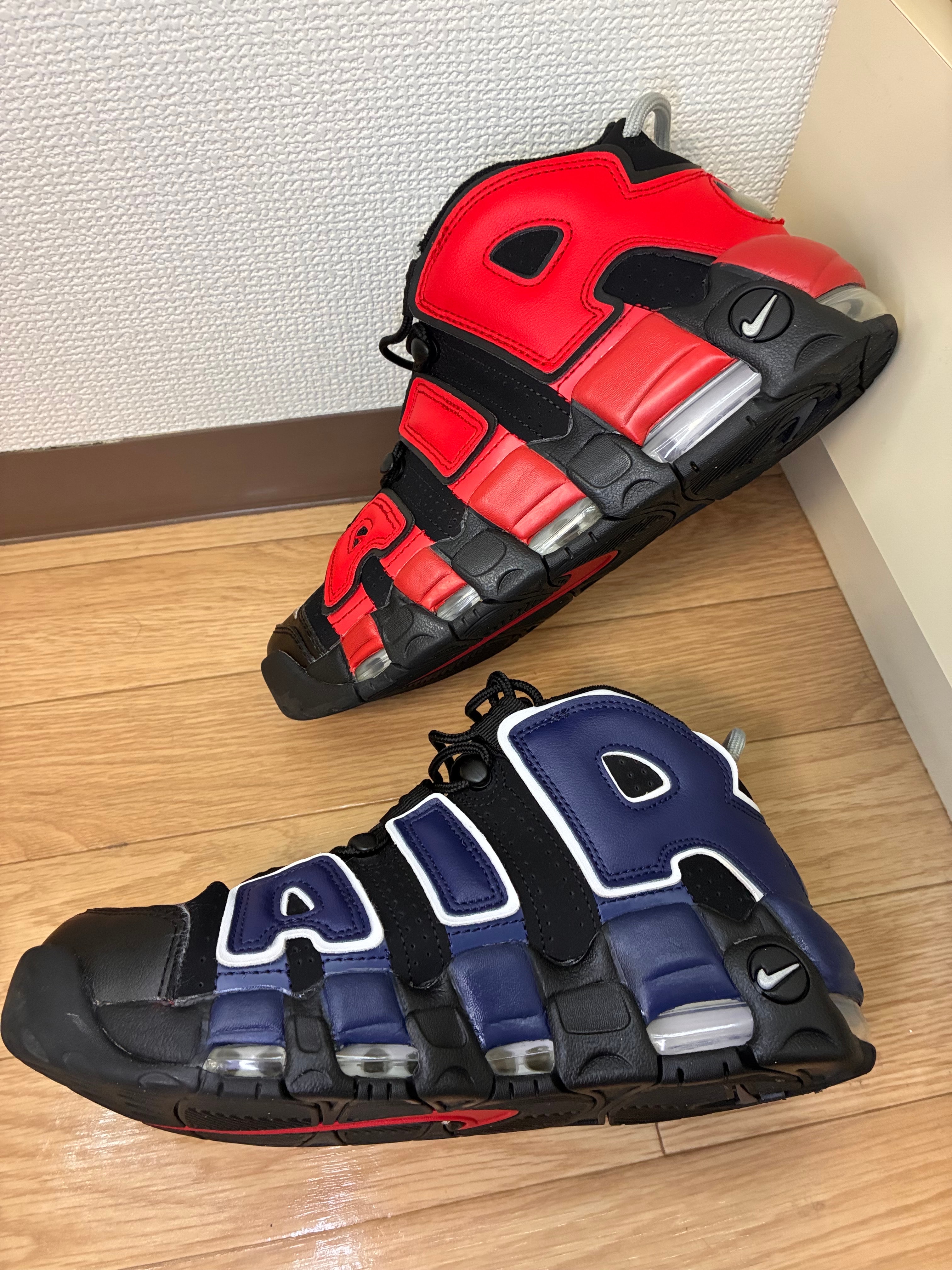 Nike Air More Uptempo '96 "Black and University Red"