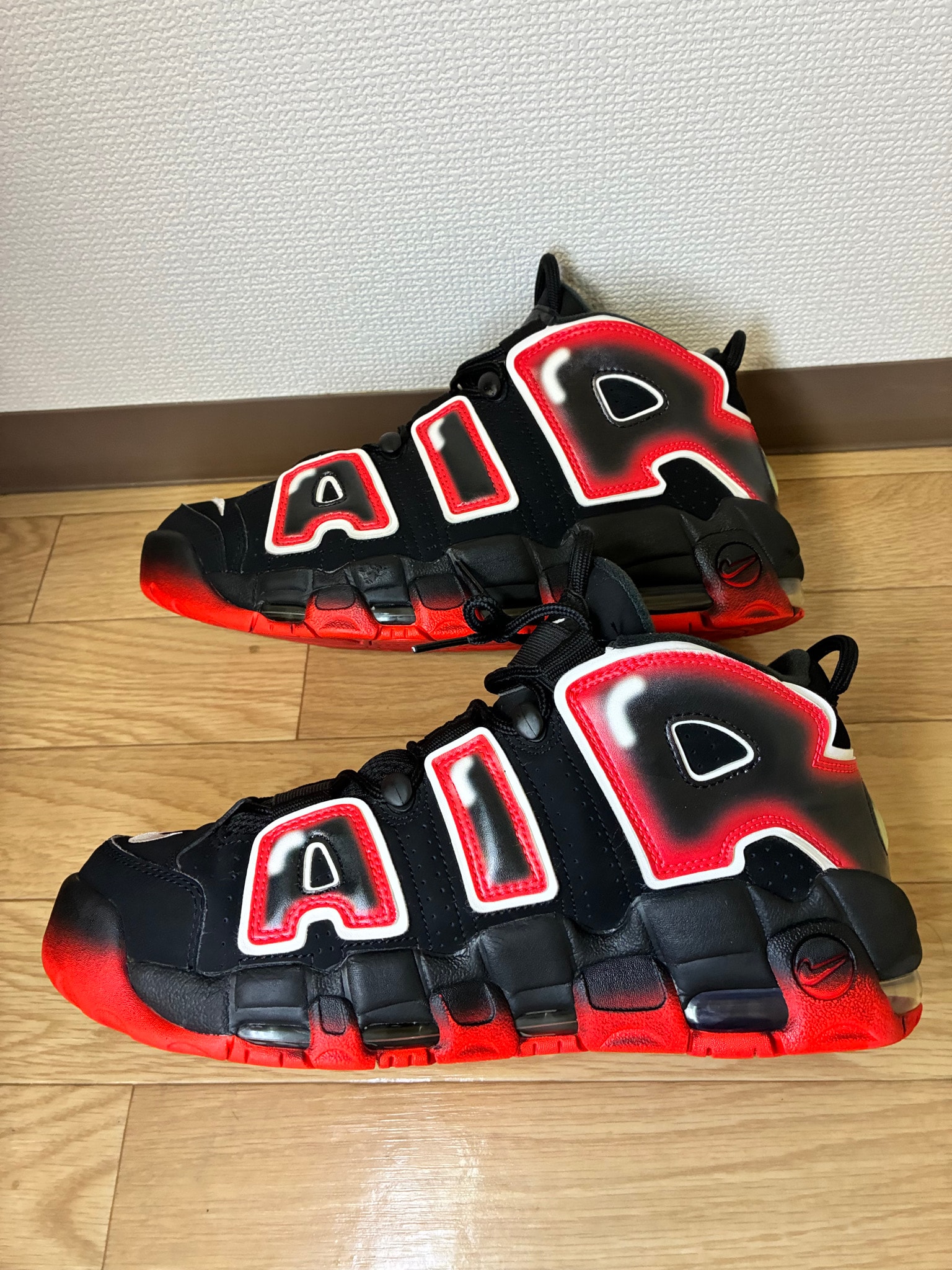 NIKE AIR MORE UPTEMPO "LASER CRIMSON"