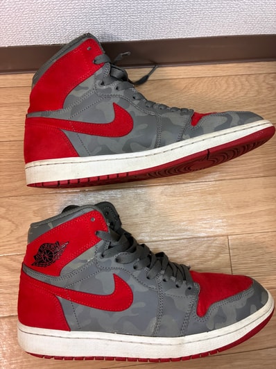 Nike Air Jordan 1 Retro High "Camo 3M Bred"