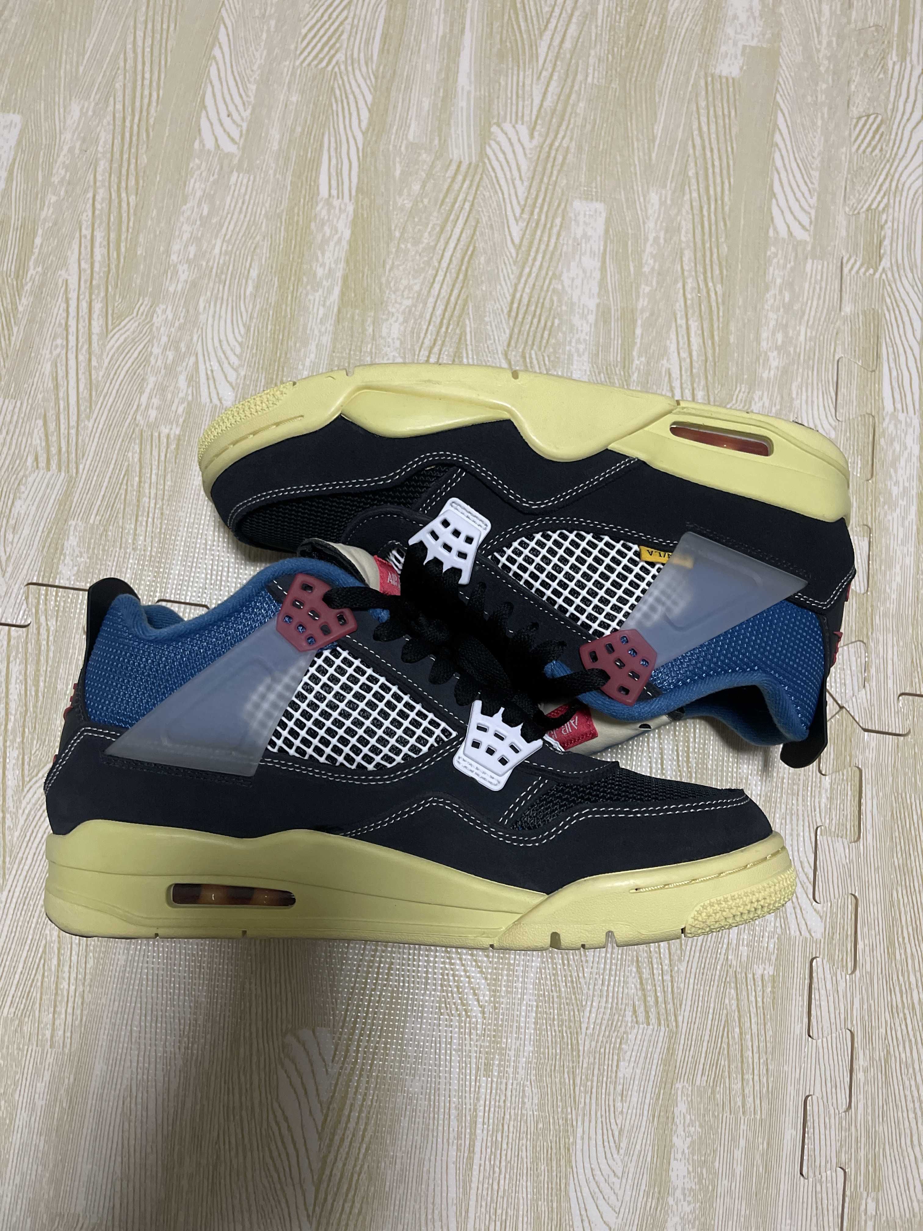 UNION × NIKE AIR JORDAN 4 "OFF NOIR"
