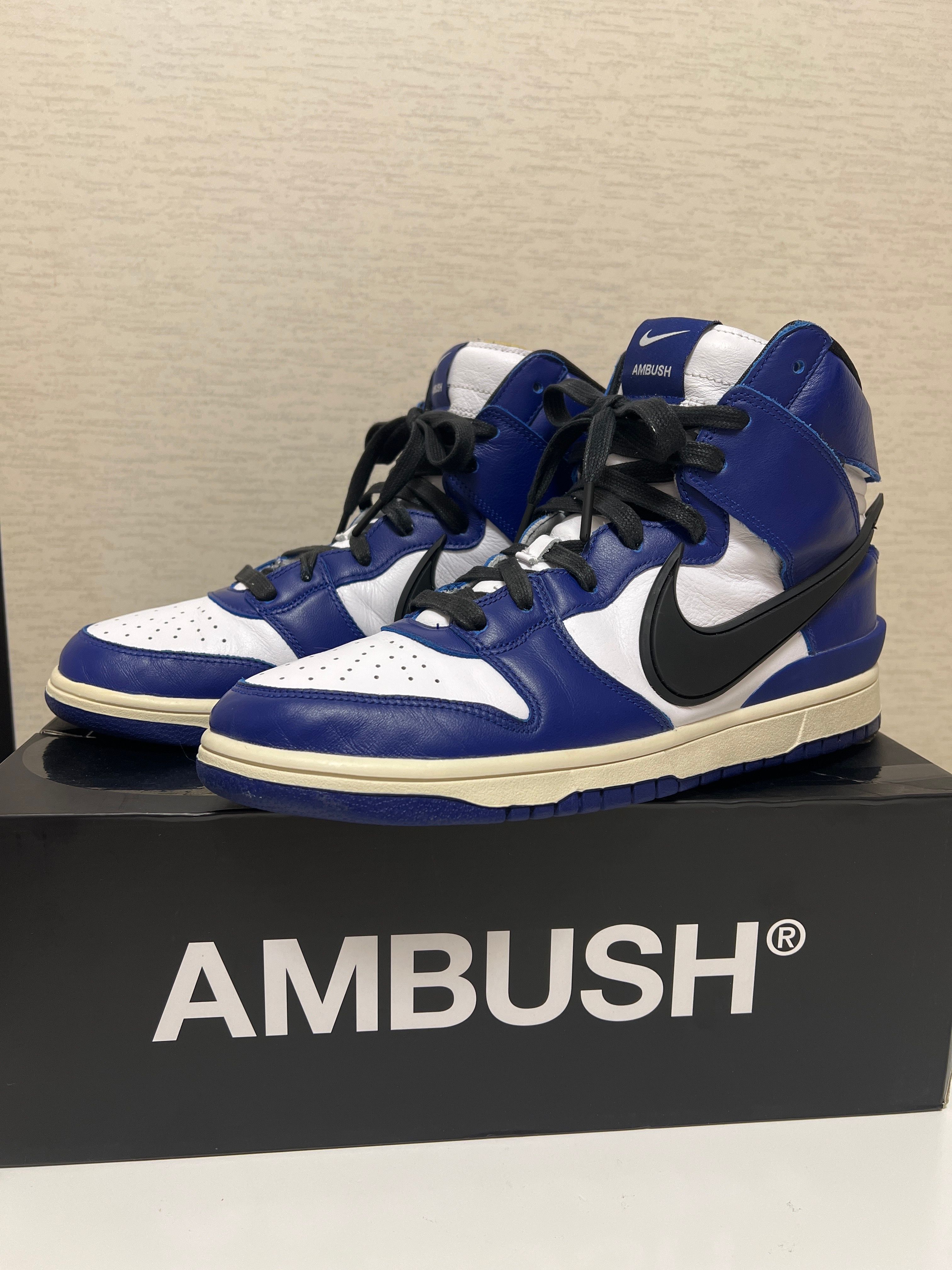AMBUSH × NIKE DUNK HIGH "DEEP ROYAL"