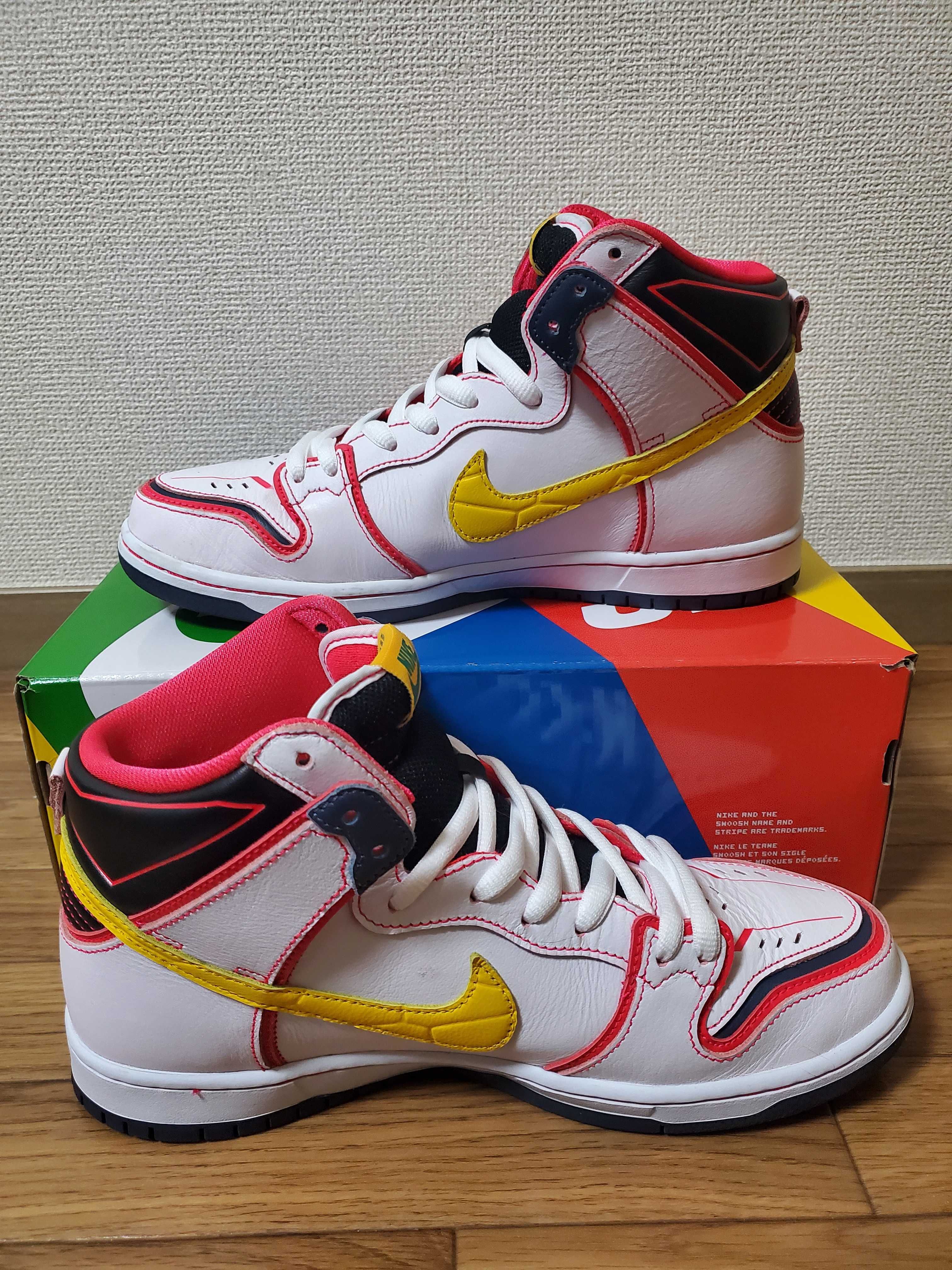 Gundam Unicorn × Nike SB Dunk High PRO QS "UNICORN"