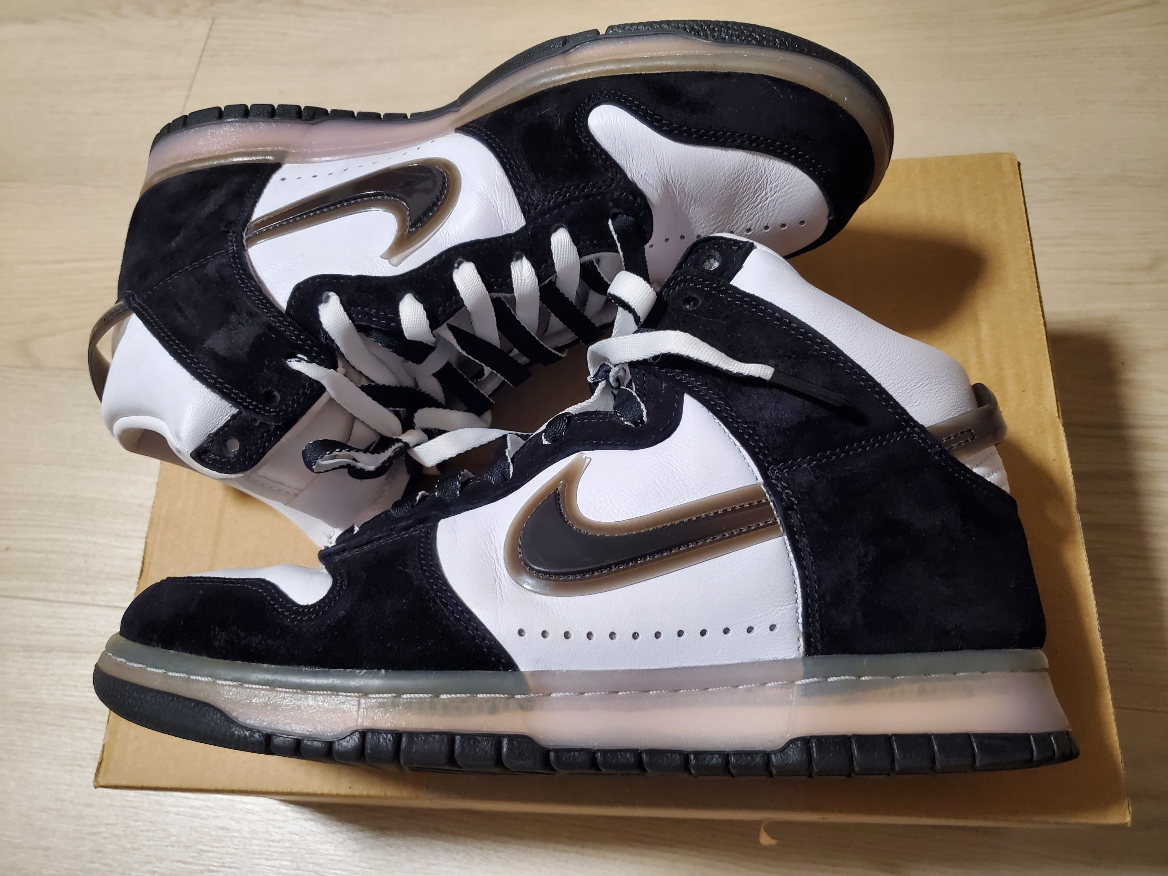 SLAM JAM x NIKE DUNK HIGH "WHITE/CLEAR BLACK"