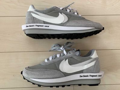 Fragment × sacai × Nike LD Waffle "Light Smoke Grey"