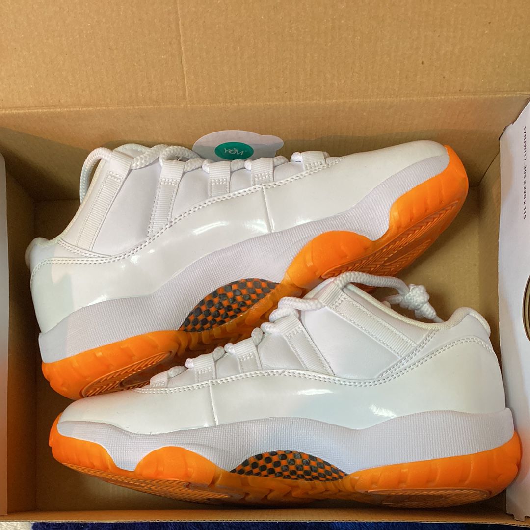 Nike Women's Air Jordan 11 Low "Bright Citrus"