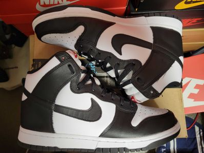 Nike Women's Dunk High "Black and White"