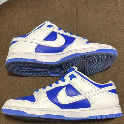 Nike Dunk Low Retro "Racer Blue and White"