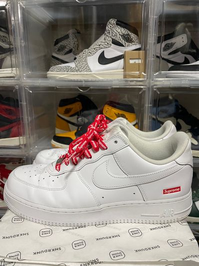 Supreme × Nike Air Force 1 Low "White"