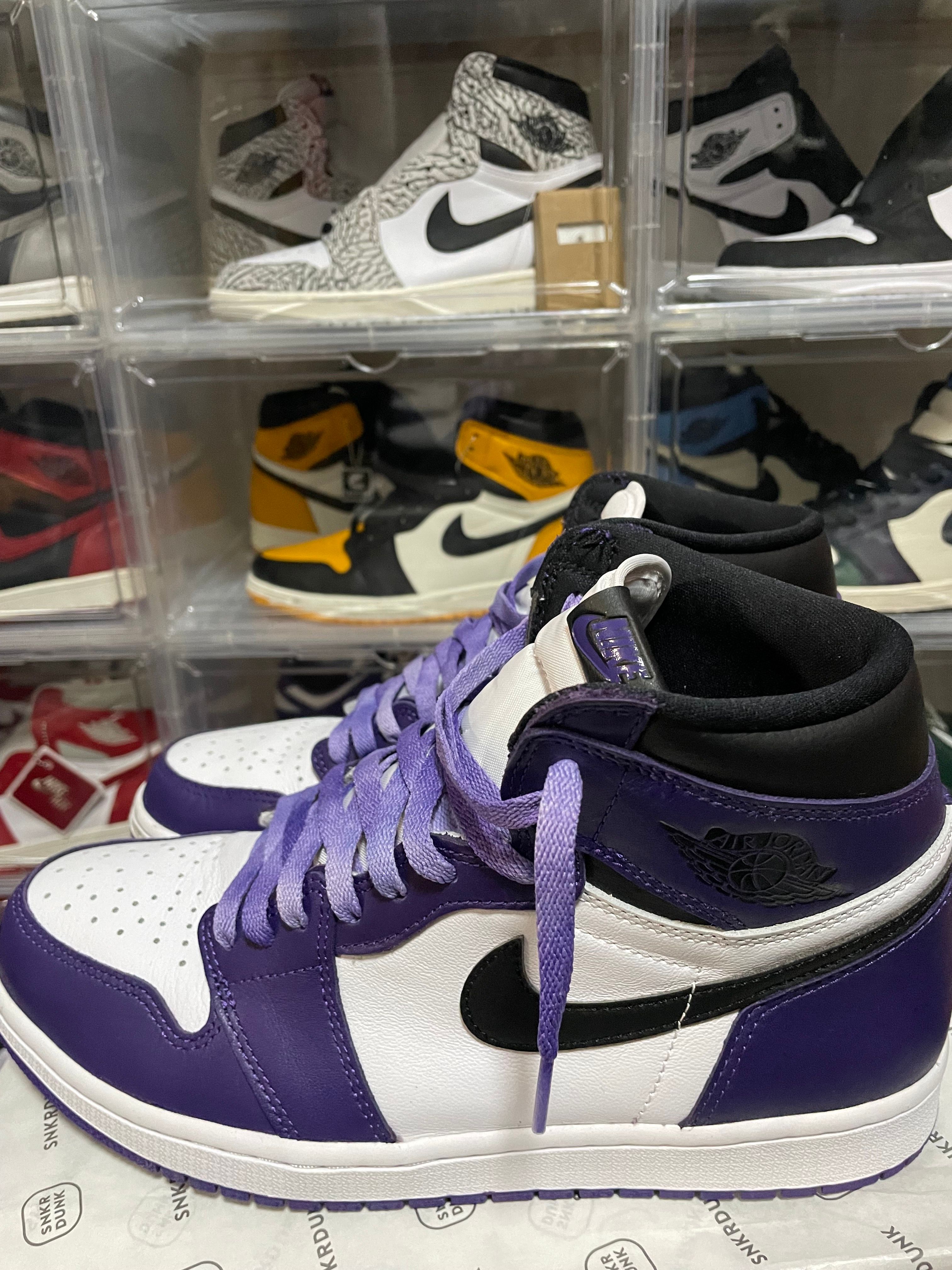 Nike Air Jordan 1 Retro High OG "Court Purple White/Black" (2020)
