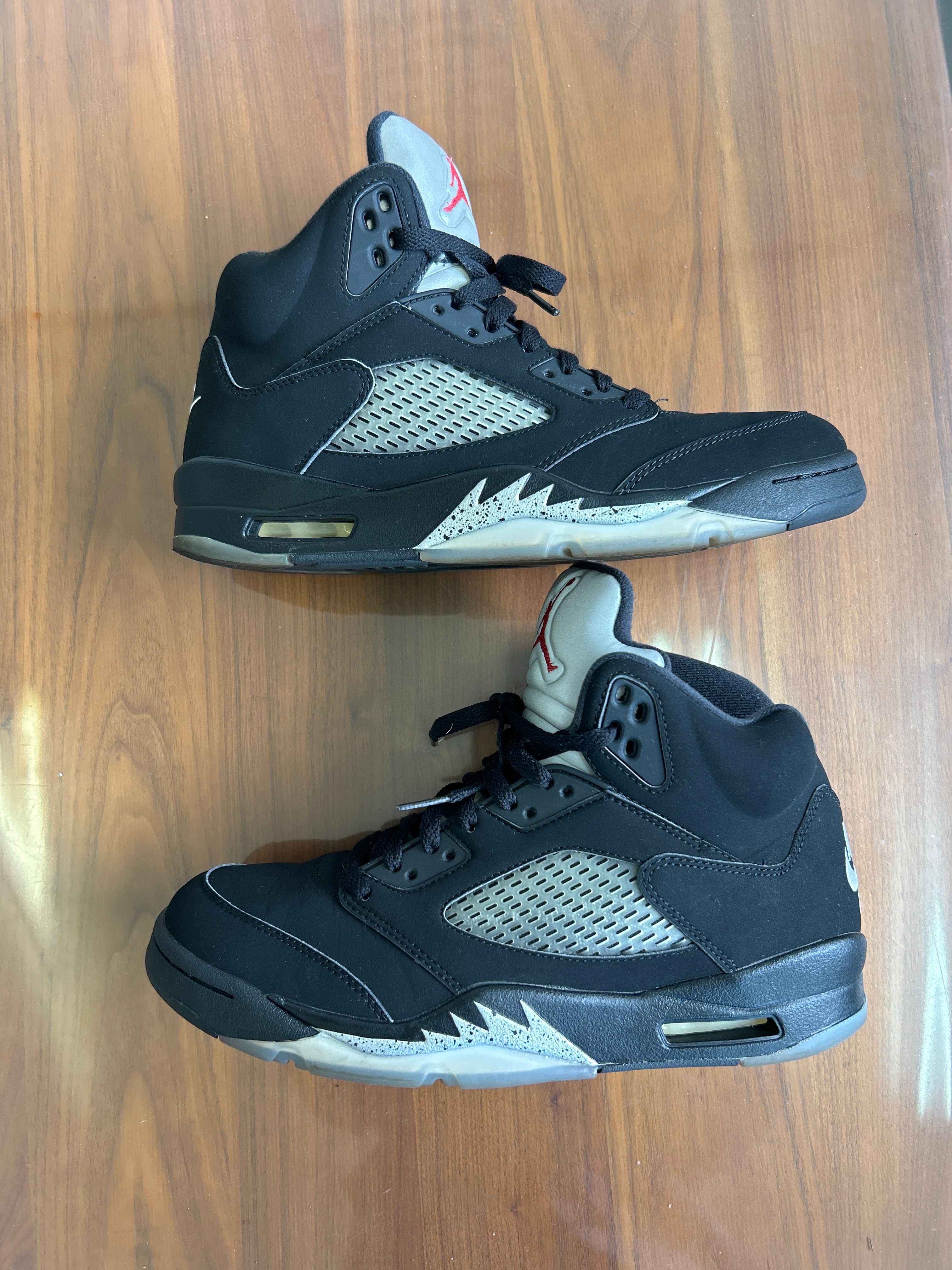 Nike Air Jordan 5 Retro OG "Black/Fire Red/Metallic Silver/White" (2016)