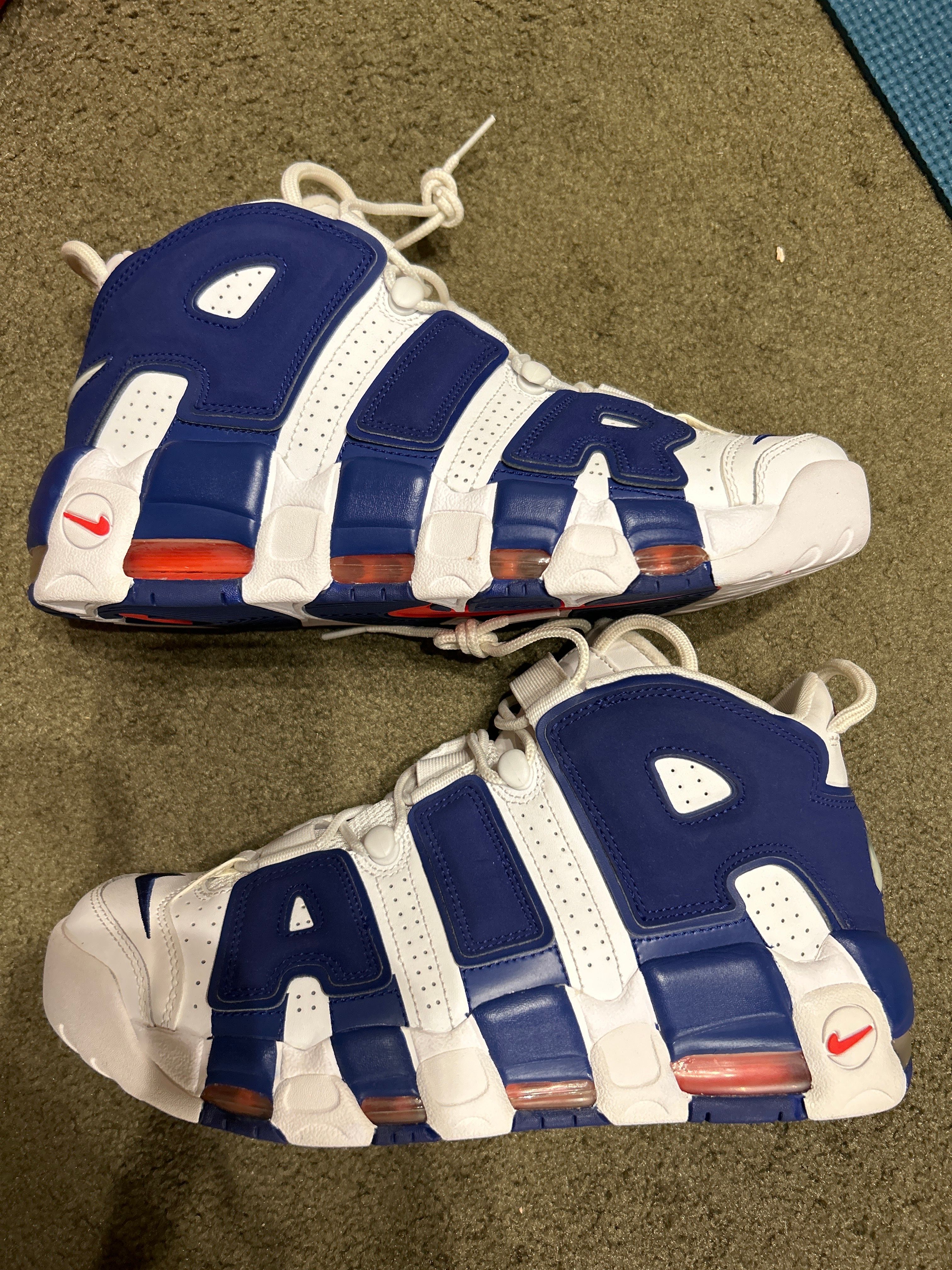 NIKE AIR MORE UPTEMPO 96 "WHITE/DEEP ROYAL BLUE"
