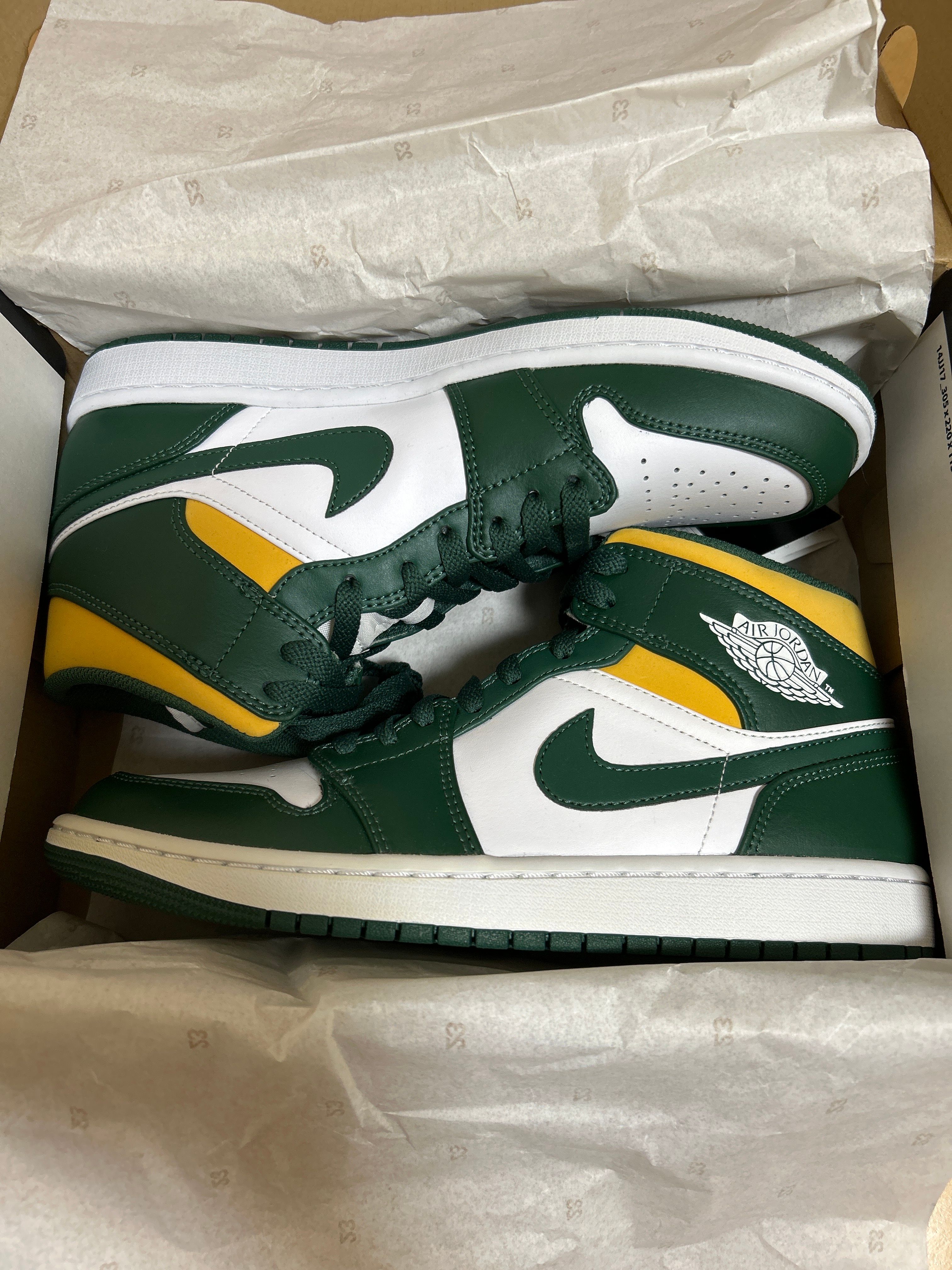 Nike Air Jordan 1 Mid "Seattle Supersonics" 