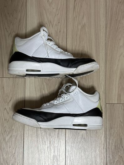 Fragment × Nike Air Jordan 3 "White/Black"