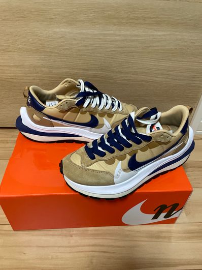 Sacai × Nike Vapor Waffle "Sesame And Blue Void"