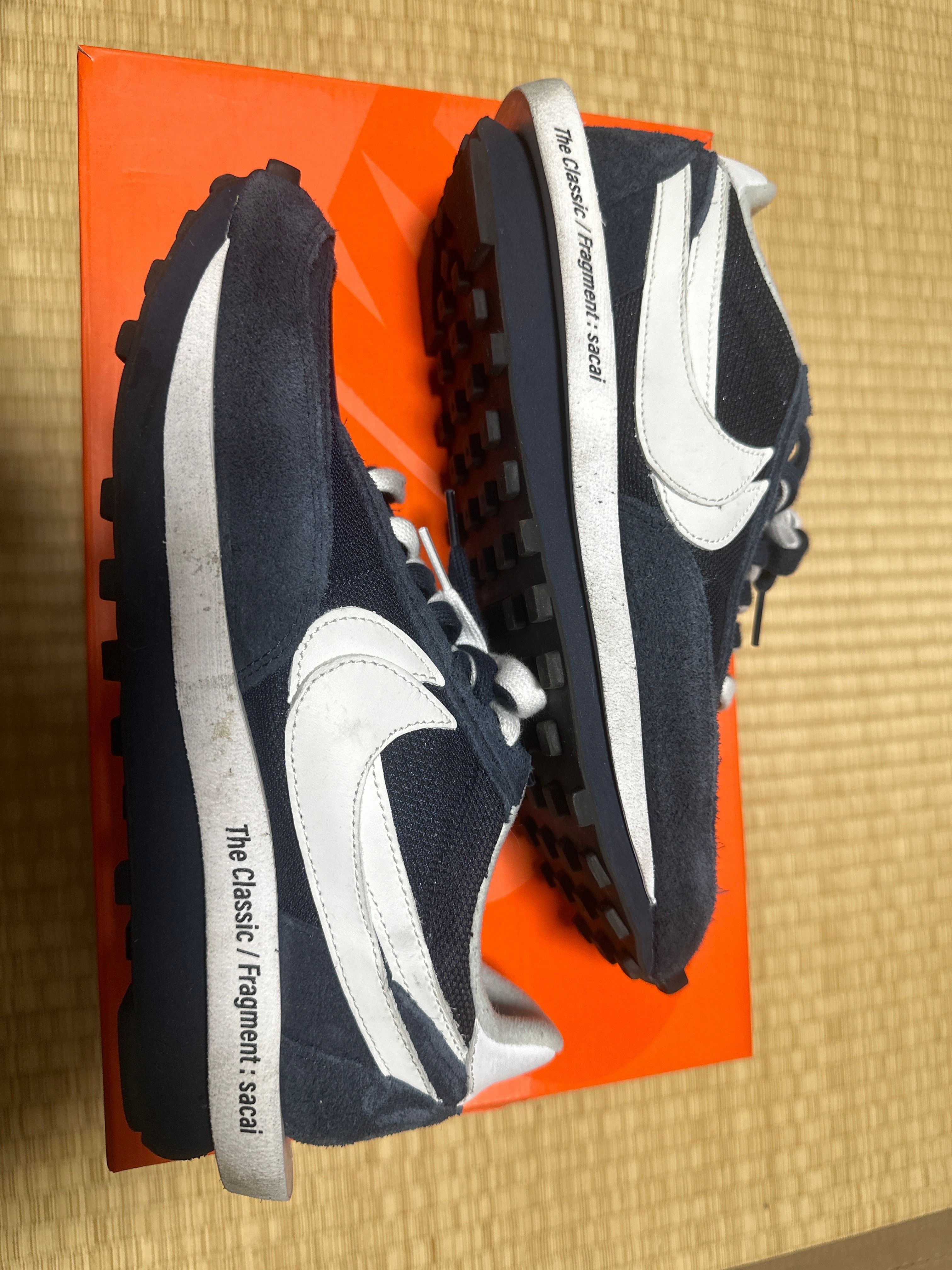 Fragment × sacai × Nike LD Waffle "Blackended Blue"