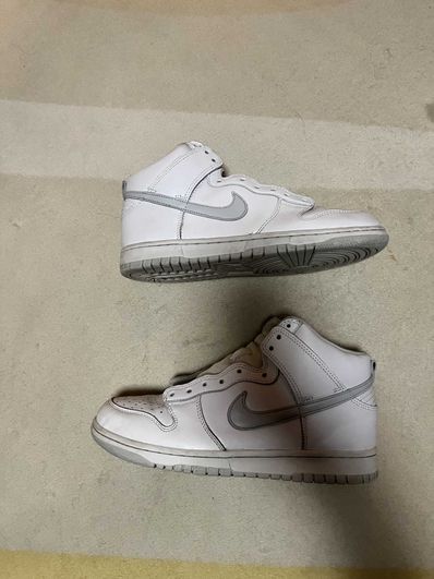 Nike Dunk High "Pure Platinum"