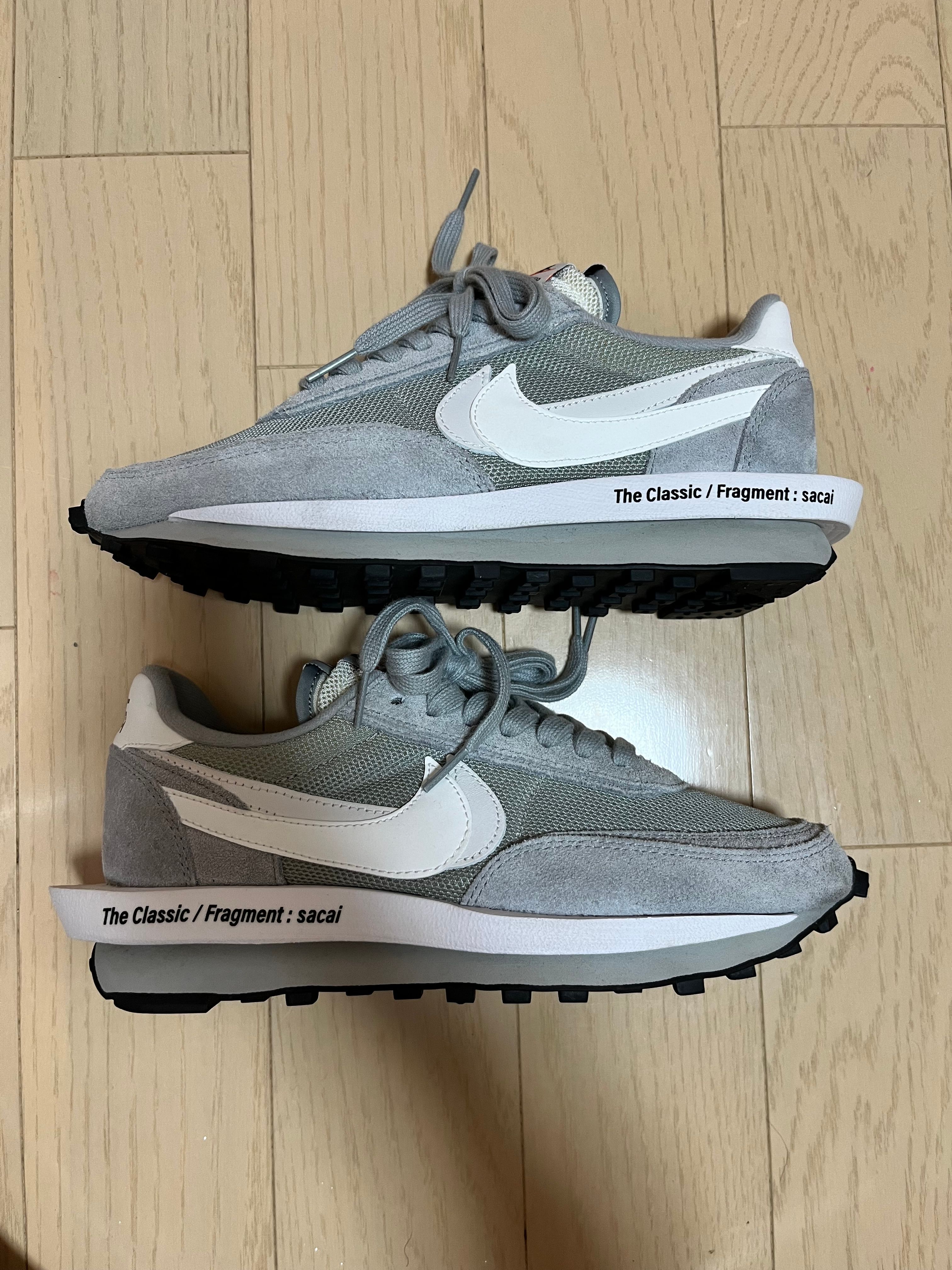 Fragment × sacai × Nike LD Waffle "Light Smoke Grey"