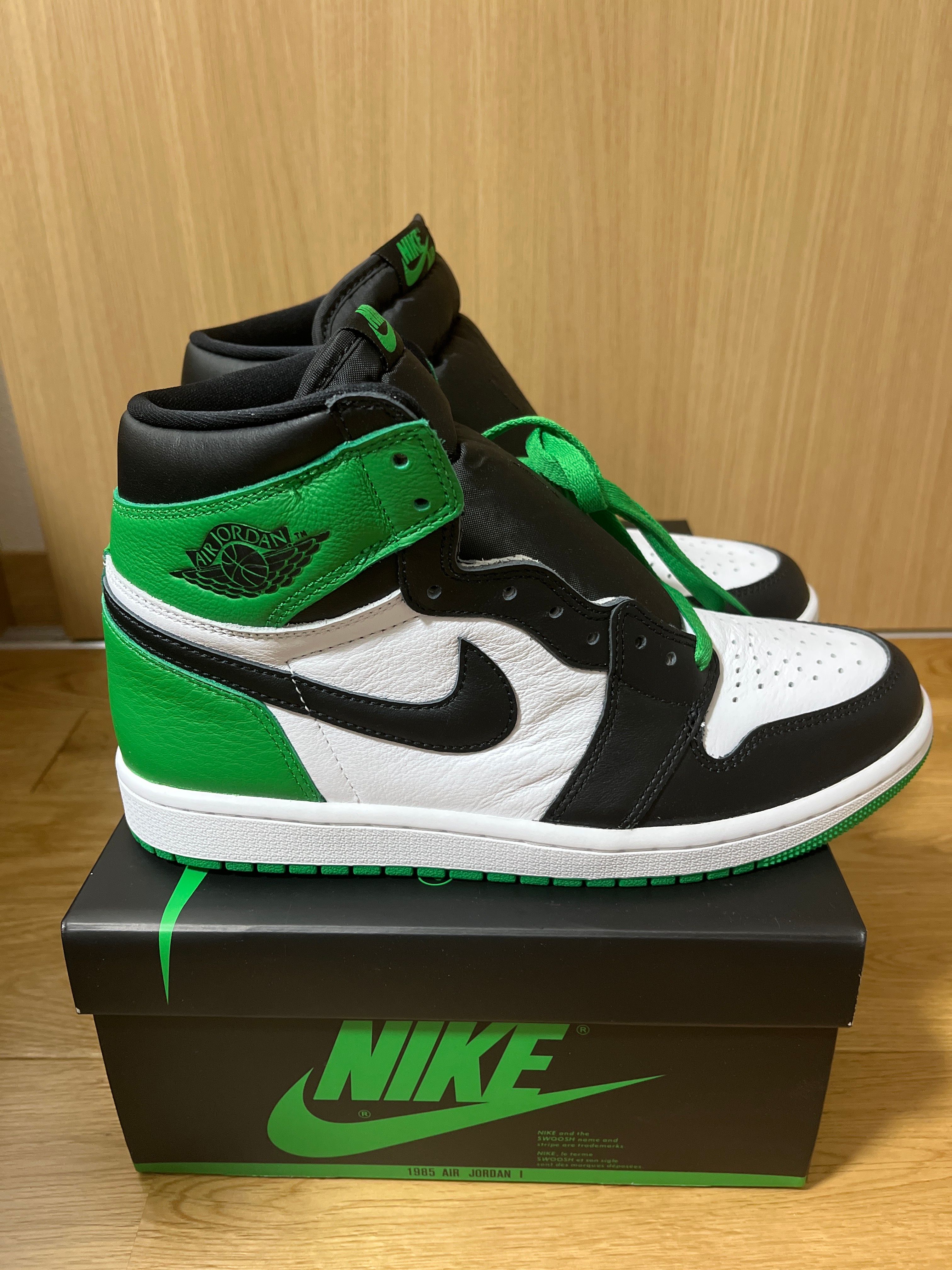 Nike Air Jordan 1 Retro High OG "Celtics/Black and Lucky Green" (2023)