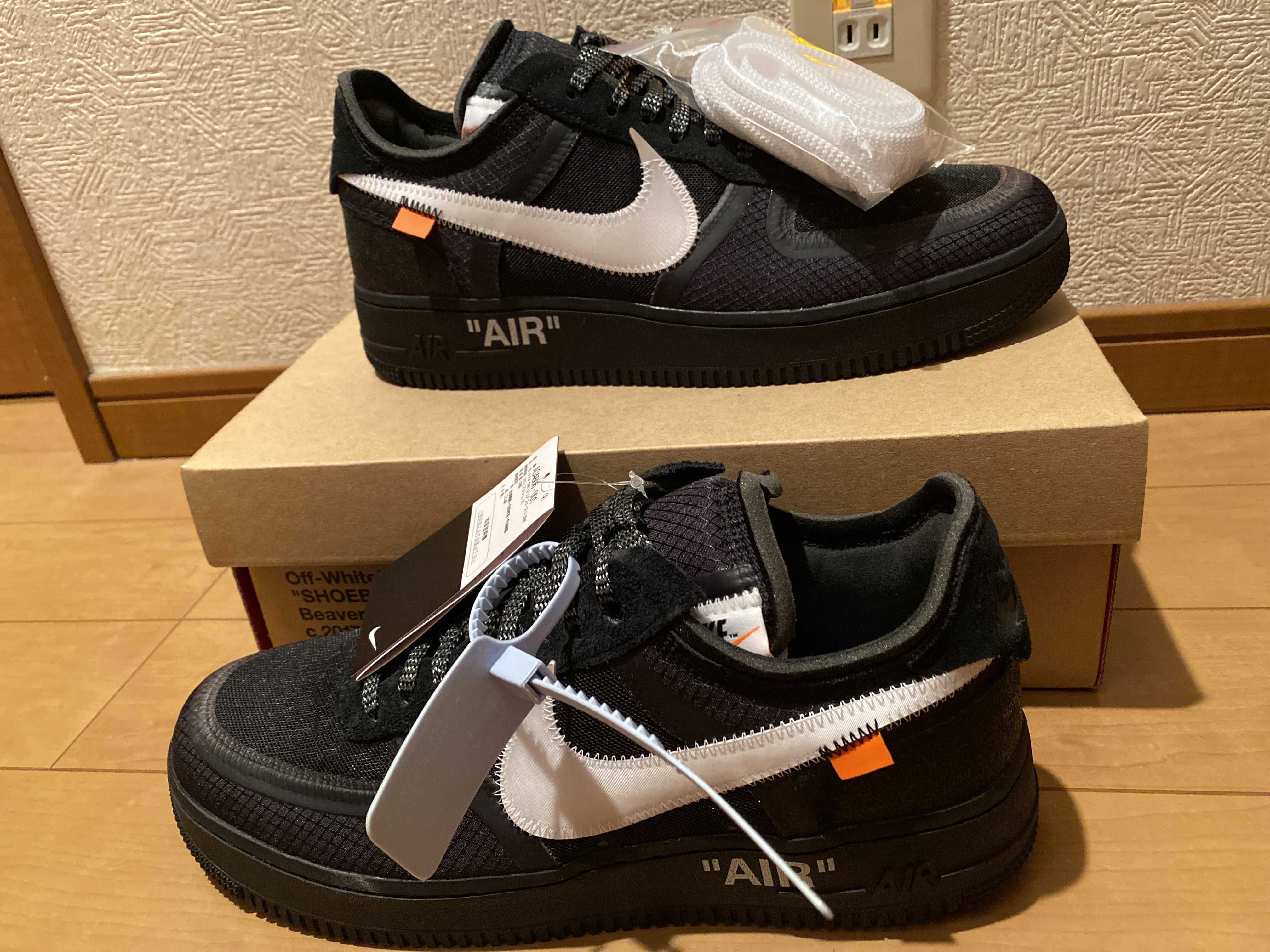 Off-White × Nike Air Force 1 Low "Black"