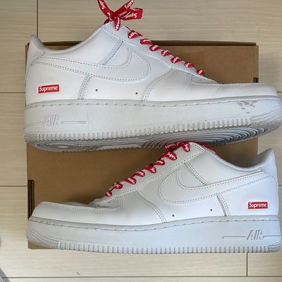 Supreme × Nike Air Force 1 Low "White"