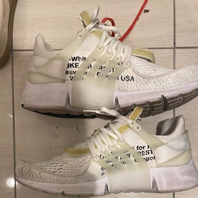 Off-White × Nike Air Presto "White/Black/Cone"