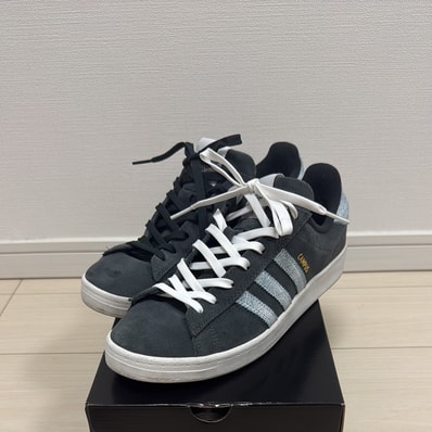 adidas Campus ADV "Carbon/Footwear White/Light Blue"