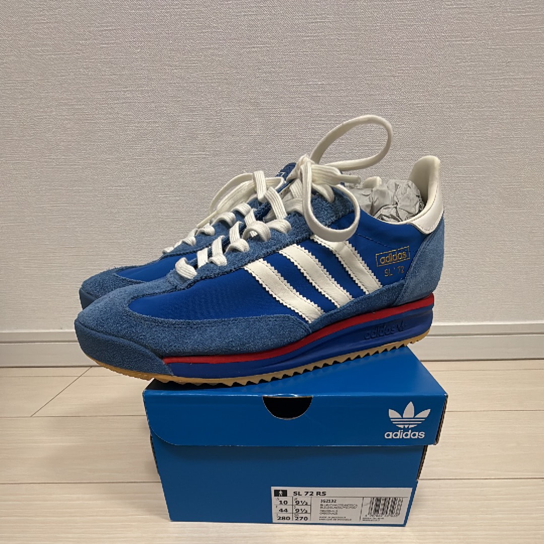 adidas SL72 RS "Blue/Cream White"